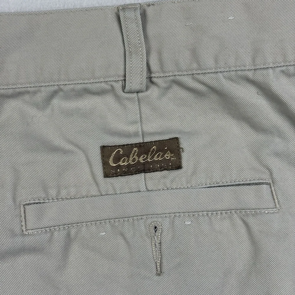 Cabelas Casuals Pants‎ Mens 40x32 (40x30.5 fit) Chino Straight Casual Workwear